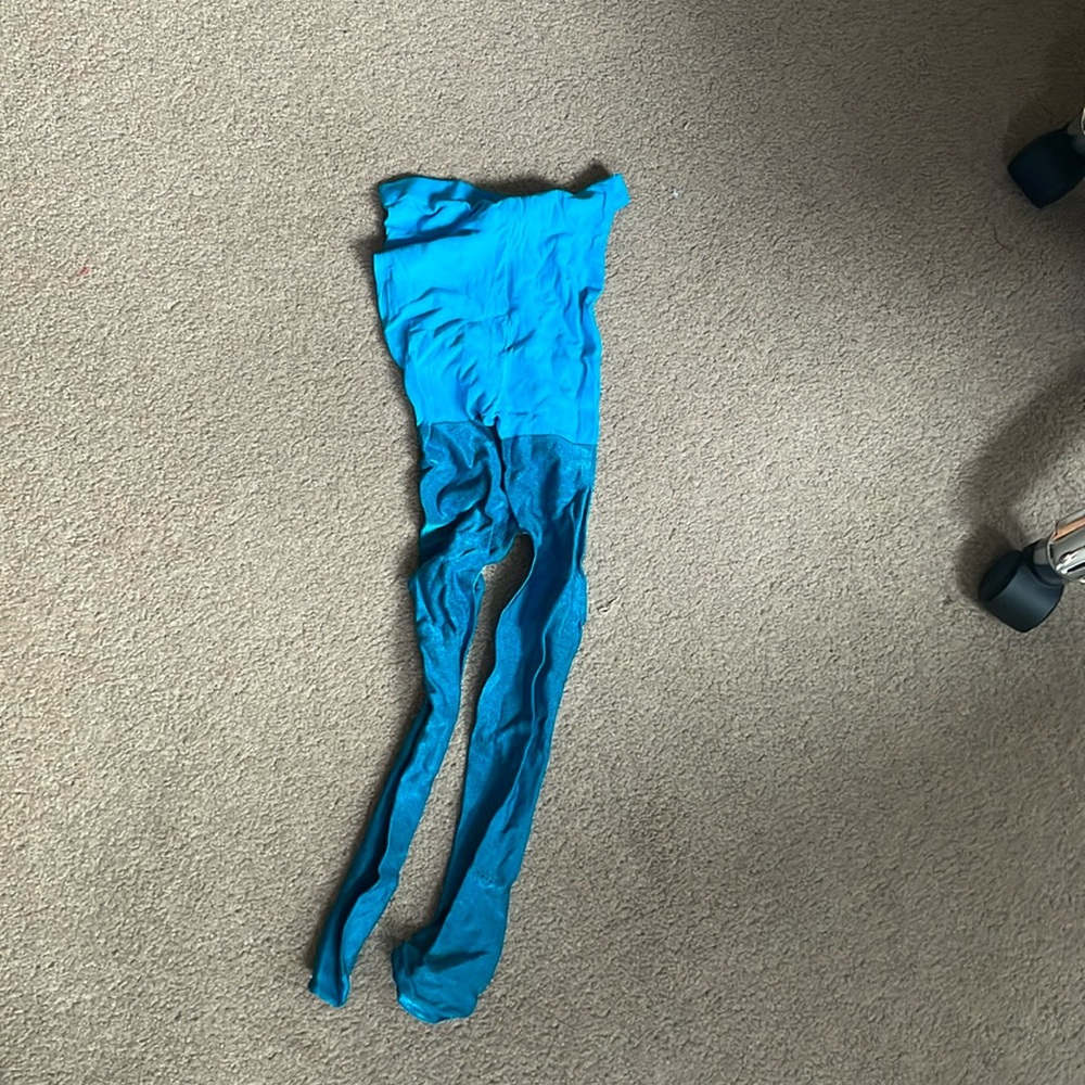 Blue tights